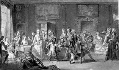 Musikalische Gesellschaft von Friedrich, Prinz von Wales von Marcus Larson